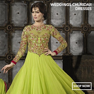 Churidar Wedding Salwar Suits