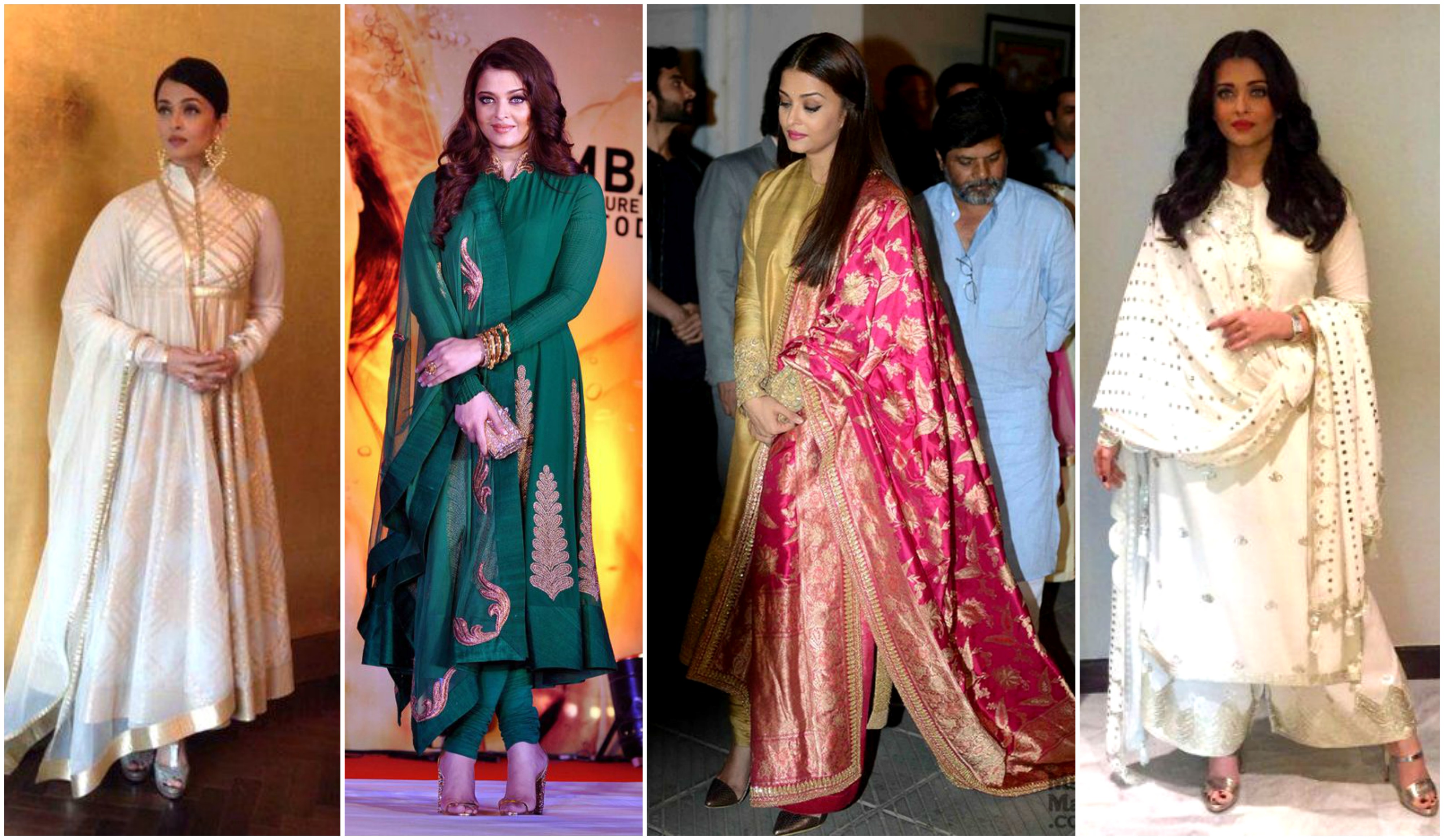 Aishwarya Rai in silk salwar suit