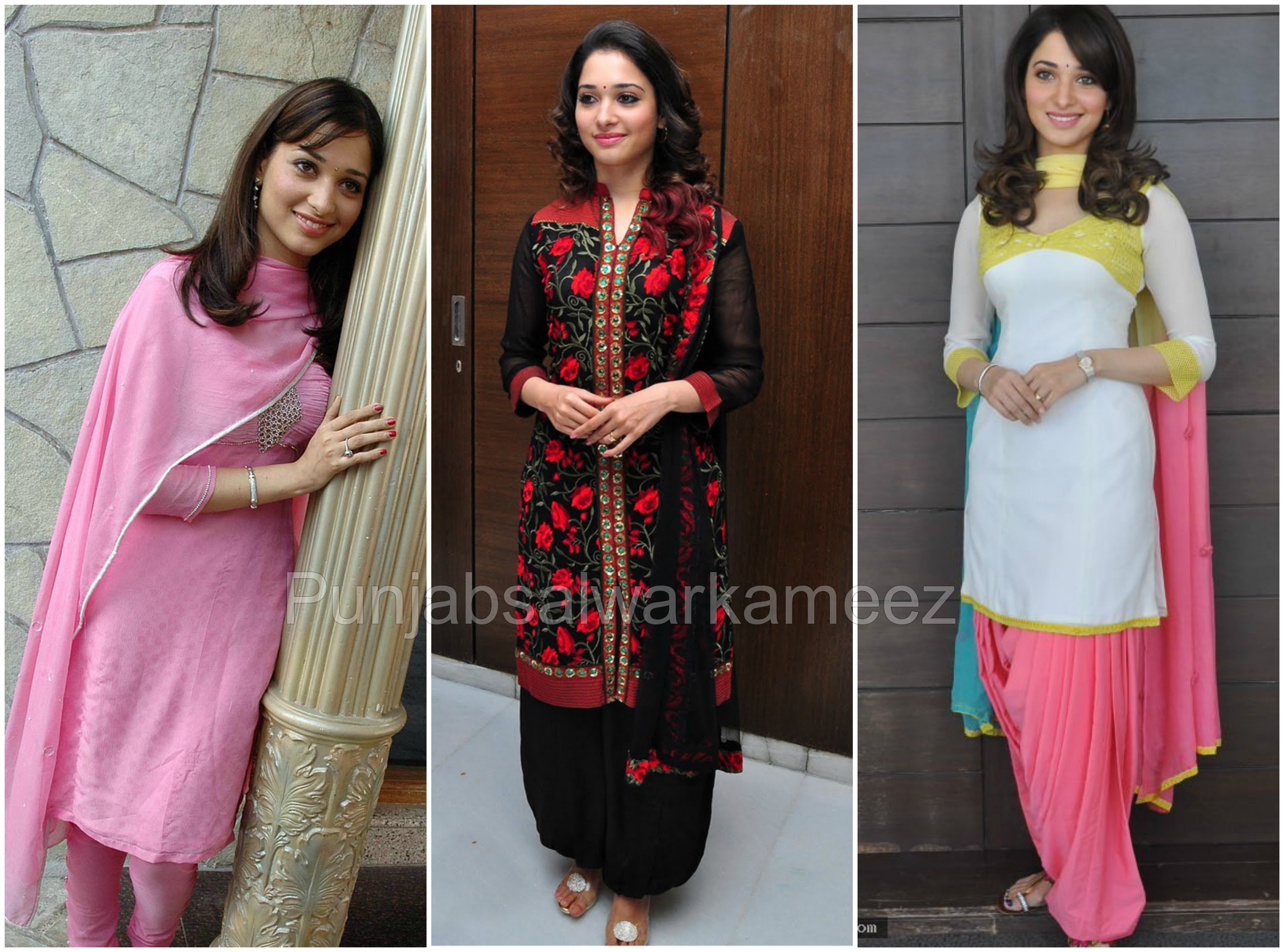 Top 8 South Indian Actresses in Salwar Kameez - Top 8 South Indian Actresses in Salwar Kameez -