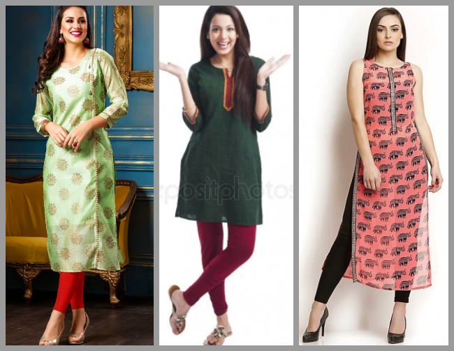 leggings with kurti, kurti leggings, jeggings with kurta