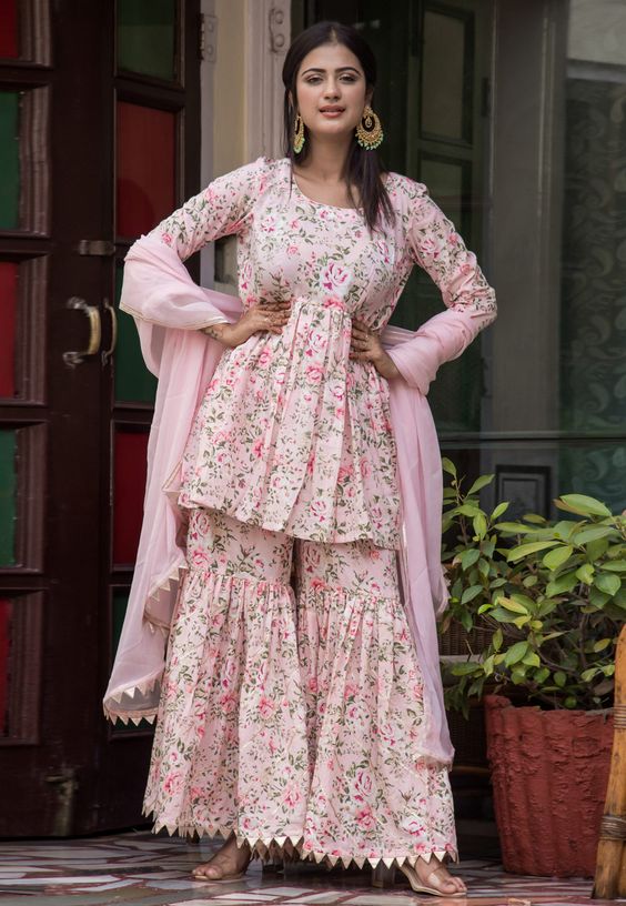 Floral Sharara