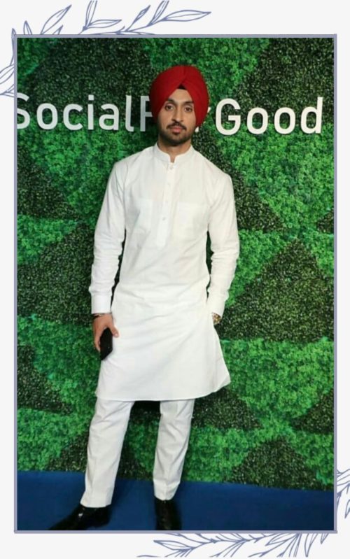 diljit dosanjh in kurta pajama