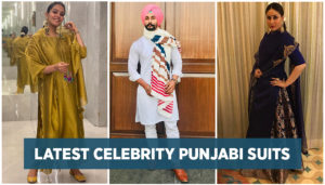 Celebrities salwar suit designs