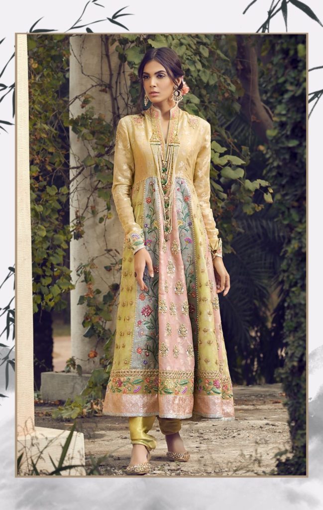 party wear anarkali salwar suit