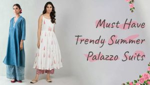 summer palazzo suit sets