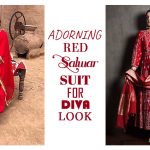 Adorning Red Salwar Suit