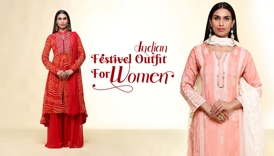 Indian festival outfit for women