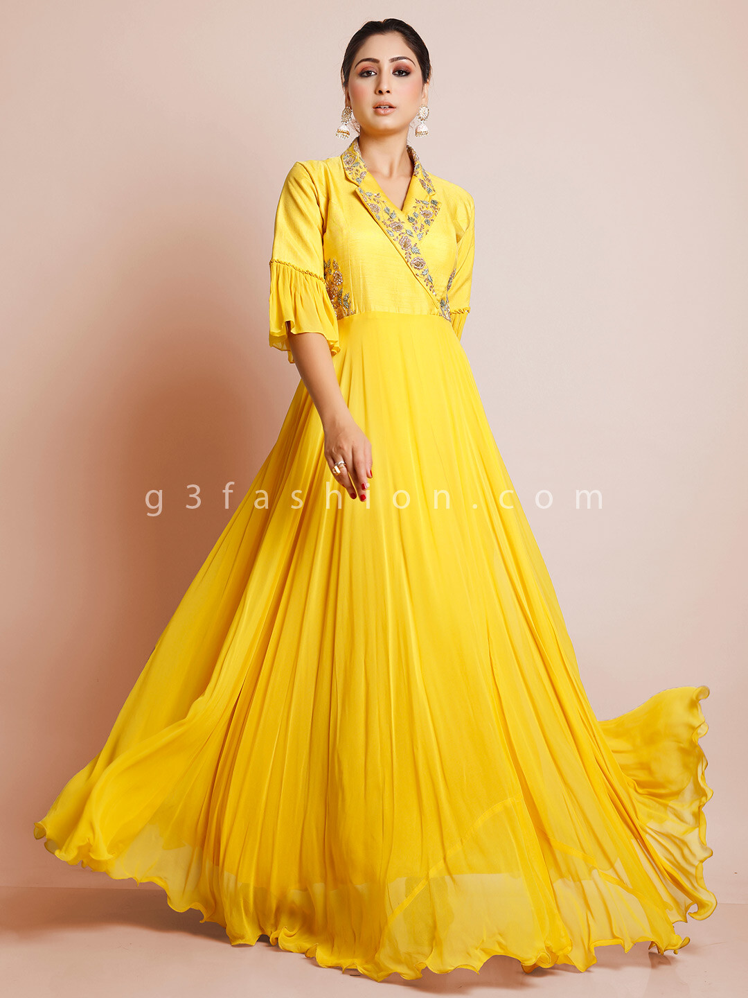 Womens wedding anarkali suit