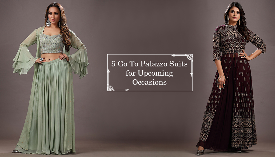 womens palazzo suit