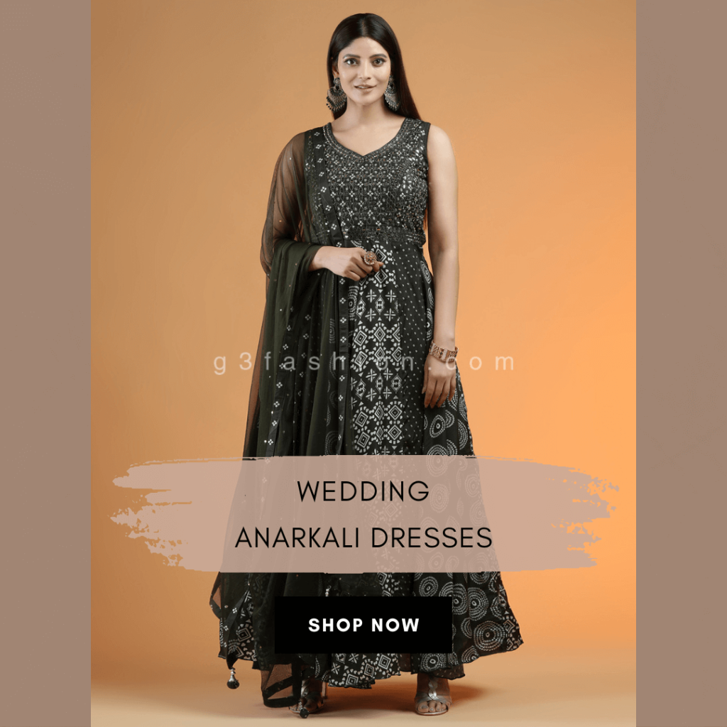 Layered Anarkali Dress